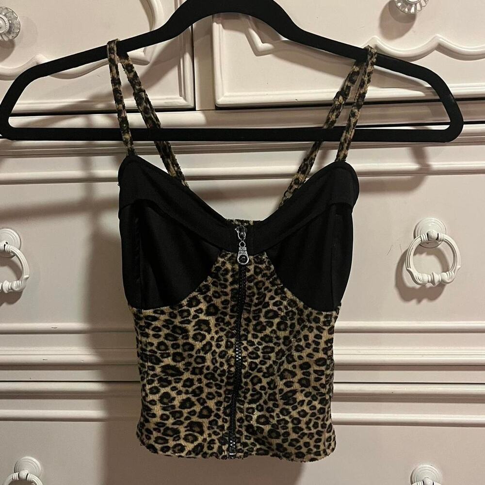 Cheeta print tank very